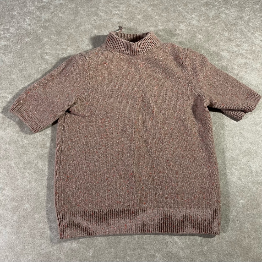 COS Brown Turtleneck Sweater
